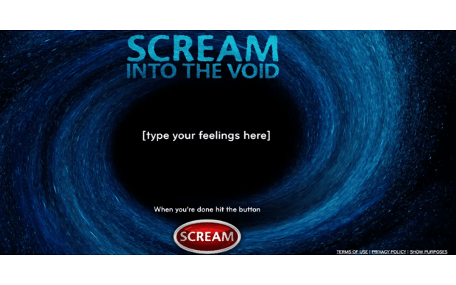 Scream Into The Void